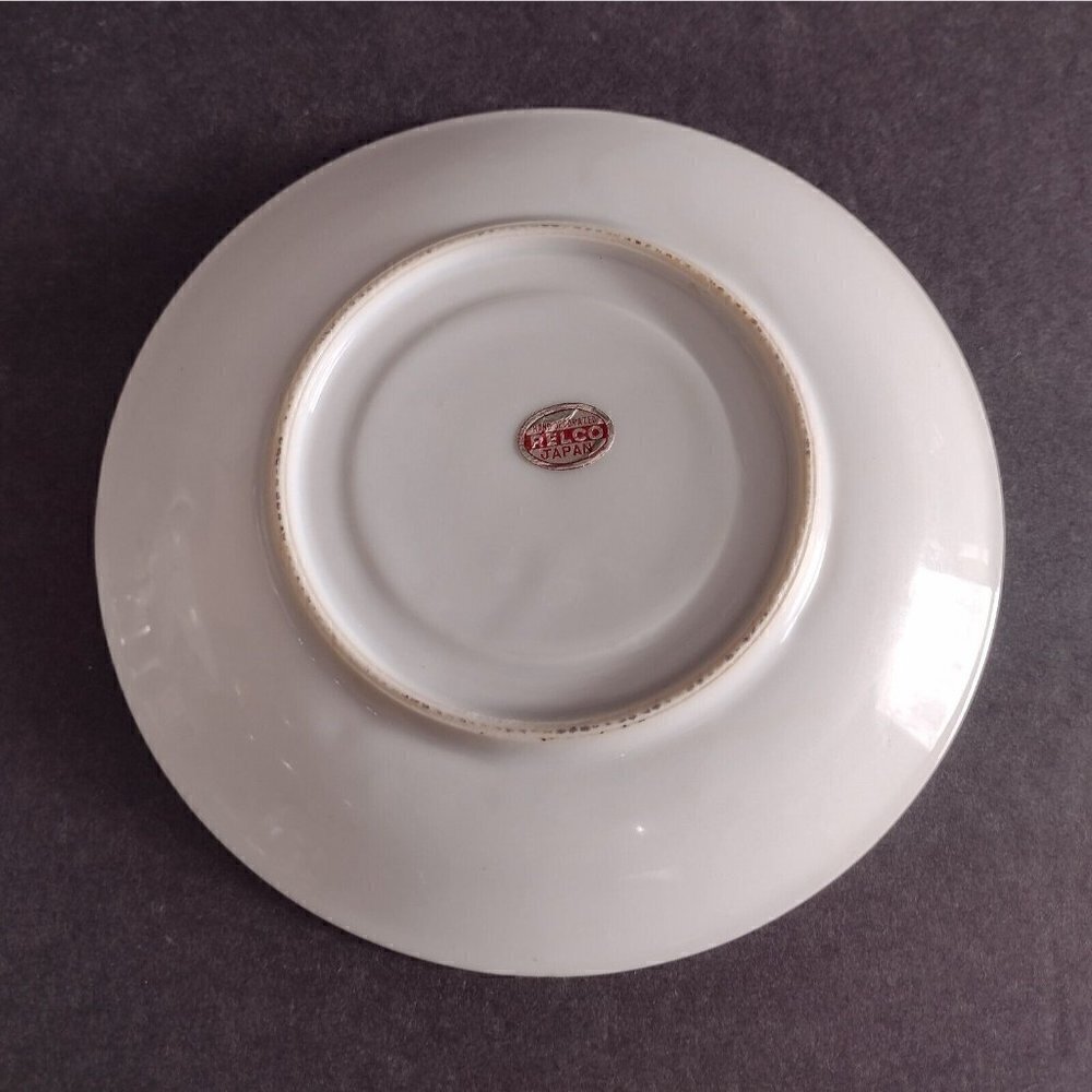 Vintage Relco Japan Porcelain Lily Of The Valley Floral Teacup & Saucer White - Picture 10 of 12